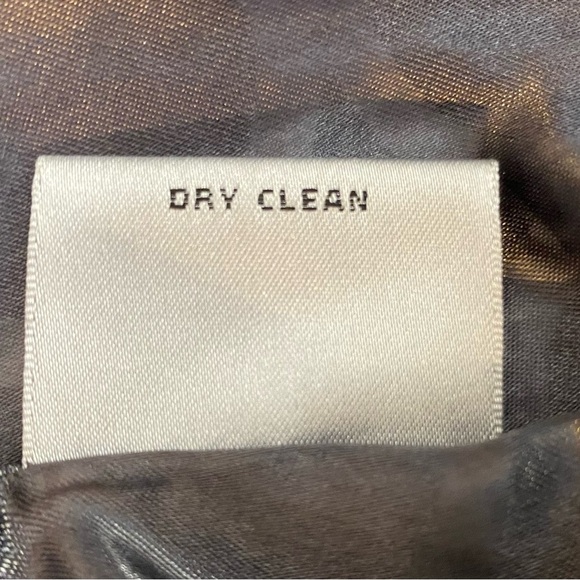 Angora/Wool Coat Preston & York Sz 6 Long Button Up Dark Grey Fully Lined - Picture 8 of 10